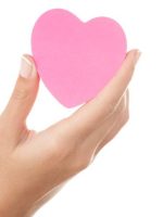 COLLE NOTE COEUR ROSE GLOBOX
