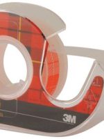 Rouleau Scotch Transparent 19×7,5m + Dévidoir – 3M