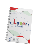CAHIER LASER FORMAT A4 144 PAGES  AVEC SPIRALE