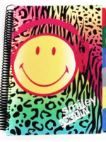 CAHIER SPIRALE 288 PAGES AVEC 6 INTERCALAIRES ,COUVERTURE RIGIDE FORMAT A4