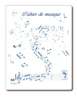 Cahier De Musique 24 pages 17x22cm