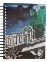 Carnet Spirale couverture en polypropylène
