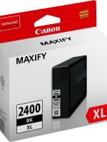 Canon PGI-2400XL BK Noir – Cartouche d’encre grande capacité Canon d’origine (9257B001AA)