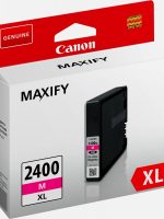 Canon PGI-2400XL M Magenta – Cartouche d’encre grande capacité Canon d’origine (9275B001AA)