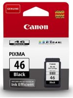 Canon PG-46 Noir – Cartouche d’encre Canon d’origine (9059B001AA)