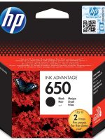 HP 650 Noir – Cartouche d’encre HP d’origine (CZ101AE)