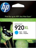 HP 920XL Cyan – Cartouche d’encre grande capacité HP d’origine (CD972AE)