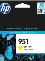HP 951 Jaune – Cartouche d’encre HP d’origine (CN052AE)