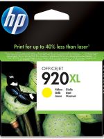 HP 920XL Jaune – Cartouche d’encre grande capacité HP d’origine (CD974AE)