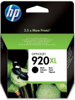 HP 920XL Noir – Cartouche d’encre grande capacité HP d’origine (CD975AE)