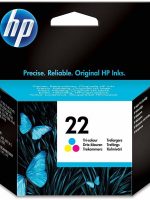 HP 22 trois couleurs – Cartouche d’encre HP d’origine (C9352AE)