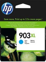 HP 903XL Cyan – Cartouche d’encre grande capacité HP d’origine (T6M03AE)