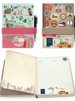 CARNET DE VOYAGE AVEC STYLO