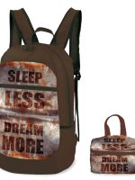 sac à dos pliable KATACRAK HAPPY QUOTES