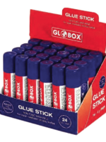BOITE DE 24 BATONS DE COLLE STICKE GLOBOX 9gr