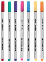 BLISTER DE 10 STYLOS FEUTRE FINELINER 0.4mm GLOBOX