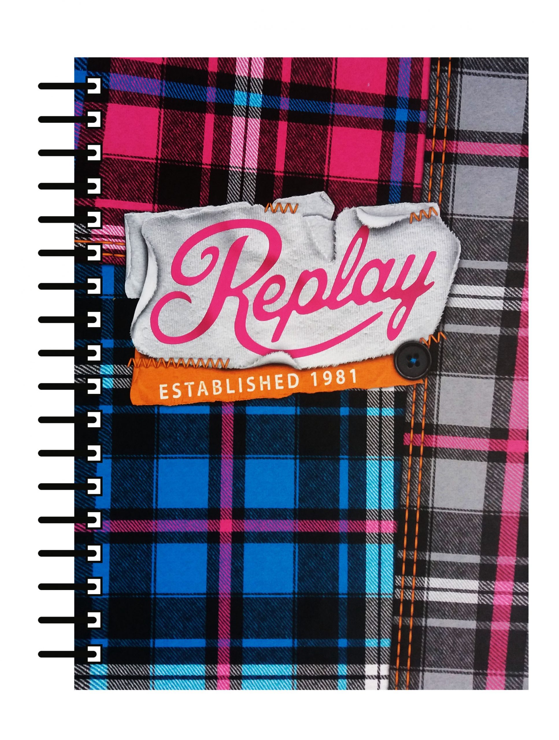 CAHIER SPIRALE 240 PAGES COUVERTURE RIGIDE FORMAT A4