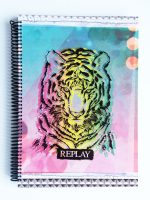 CAHIER SPIRALE 288 PAGES COUVERTURE RIGIDE FORMAT A4