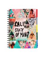 CAHIER SPIRALE 240 PAGES AVEC 5 INTERCALAIRES ,COUVERTURE RIGIDE FORMAT A4
