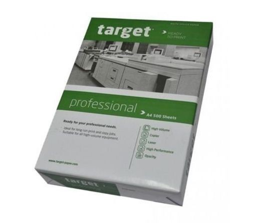 RAMETTE DE PAPIER BLANC TARGET 80 GR A4 500 FEUILLES