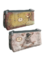 Trousse Scolaire double ouverture Katacrak Jeans Smiley