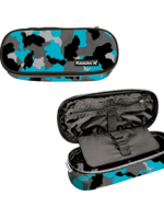 Trousse Scolaire Katacrak Oval Militaire Bleu