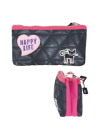 Trousse Scolaire double ouverture Cat Happy life