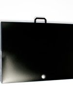 VALISETTE EN POLYPROPYLÈNE 33X26 cm DOS 4 CM AVEC POIGNET RIGIDE