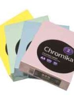 Ramette Papier A3  Jaune Pastel Chromika 120 gr